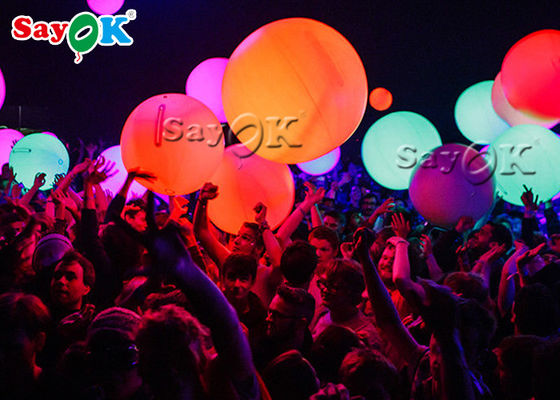 1.5m Inflatable Led Balloons For Party Event Advertisement