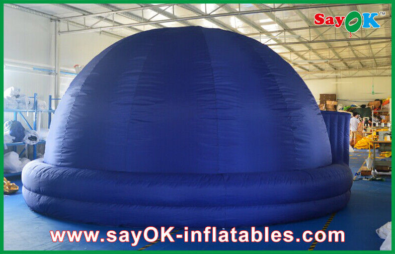 Portable Inflatable Projection Tent Planetarium Durable / Fireproof Cloth