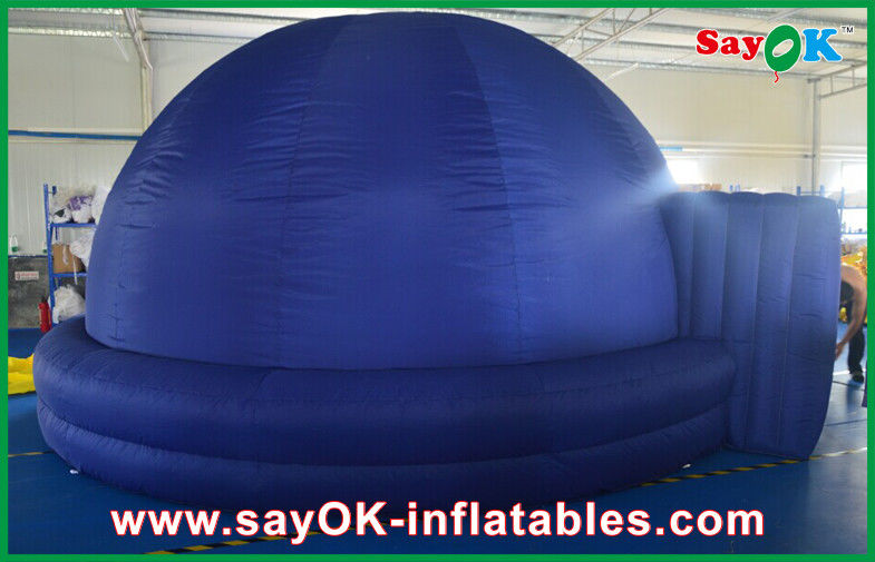 Portable Inflatable Projection Tent Planetarium Durable / Fireproof Cloth