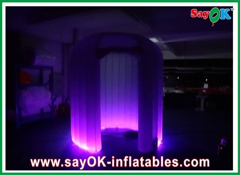 Inflatable Party Tent OEM Diameter 3m Inflatable Photo Booth Round For Advertising