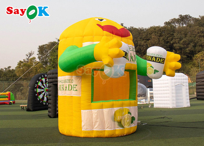 Promotional Inflatable Lemonade Booth Advertising Inflatable Presentation Booth