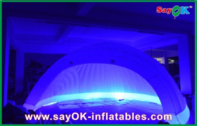 Custom Inflatable Tent LED For Party / Exhibition Helmet Nightclub Party Inflatable Tent