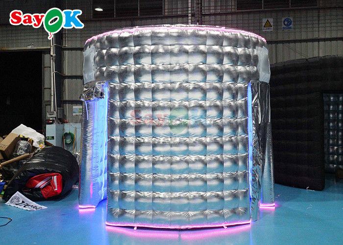 Party Events Automatic Inflatable 360 Photo Booth Enclosure Backdrop