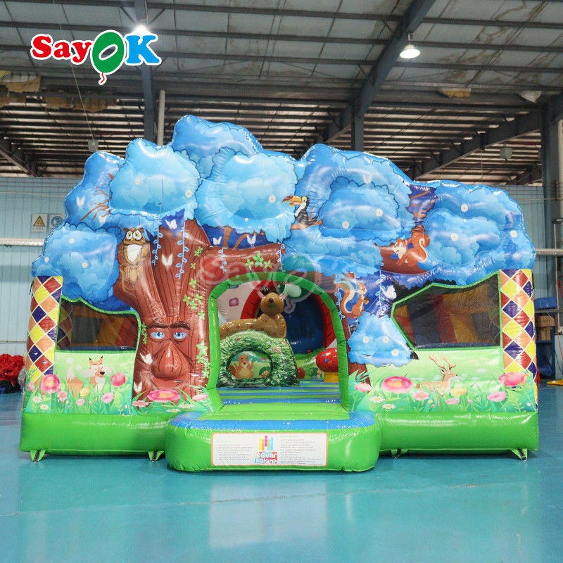 OEM/ODM Inflatable Bouncer Slide With Customized Design And Repair Patch