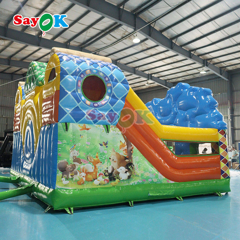 OEM/ODM Inflatable Bouncer Slide With Customized Design And Repair Patch