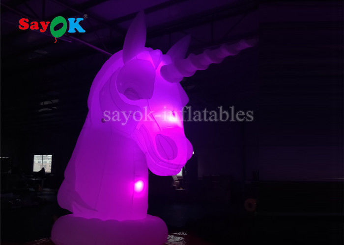 210D LED Inflatable Unicorn