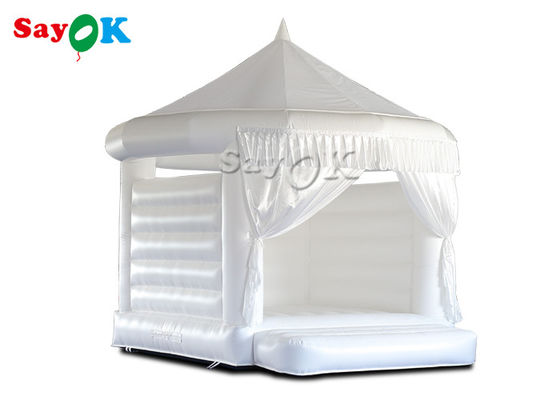 4.5x4.2x4.4mH Đám cưới Trắng Lâu đài nổi