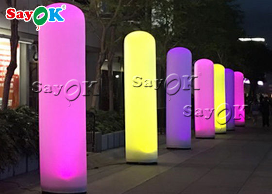 Đèn đèn LED màu trắng tùy chỉnh Đường trụ mô hình bơm để trang trí
