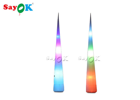 Đèn đèn bơm màu sắc trang trí LED nón với máy thổi cho quảng cáo