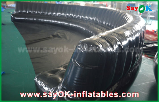 Sản phẩm bơm theo yêu cầu thân thiện với môi trường 6 - 10m Đen Hermetically Sealed 0.6mm PVC Bơm sofa