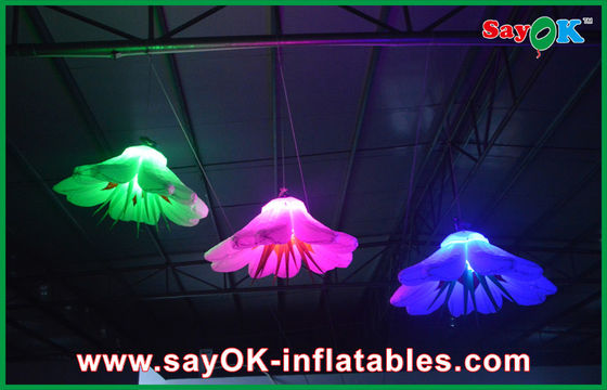 Màu tím / xanh GIant Đèn bơm trang trí Led Đèn bơm hoa