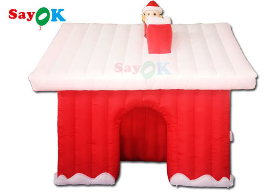 Trung tâm mua sắm đồ trang trí lễ hội bơm bơm Santa House Tent