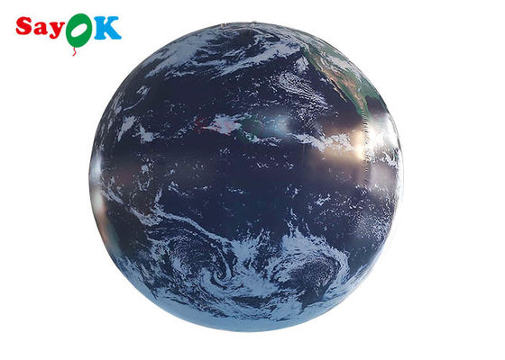 Quả cầu trái đất bơm hơi OEM PVC cho quảng cáo Thổi bóng hành tinh