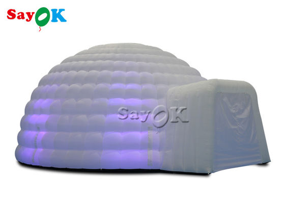 Lều mái vòm Igloo có đèn LED cho các sự kiện đám cưới