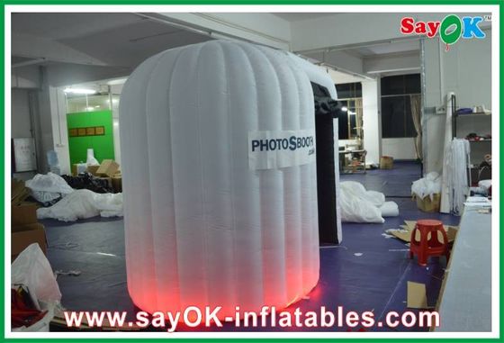 Inflatable Photo Studio 210D Oxford Vải Inflatable Photobooth Máy thổi được chứng nhận UL / CE
