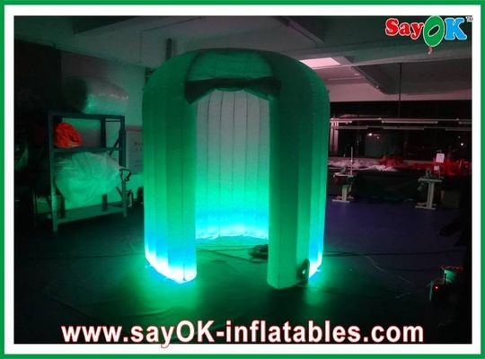 Lều tiệc bơm hơi Đường kính OEM 3m Vòng gian hàng ảnh bơm hơi cho quảng cáo