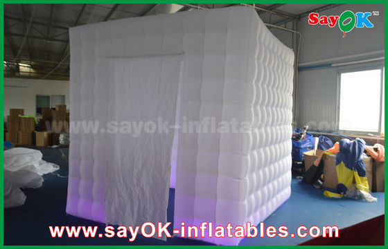 Bơm Hơi Studio Ảnh Chiếu Sáng 2.5M 1 Cửa Bơm Hơi Cabin Để Chụp Chụp Hình Lều Có Khóa Dán Màn