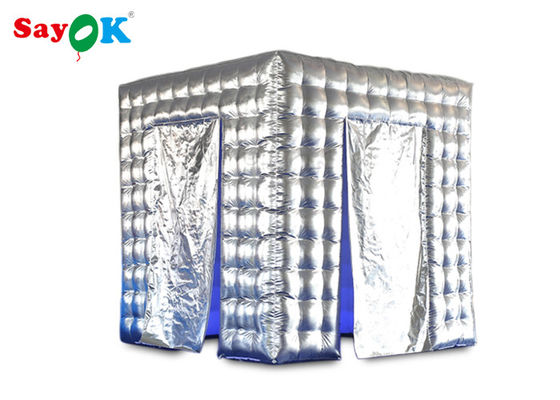 Lều bên bơm hơi Chống nước Gian hàng ảnh Led bơm hơi cho quảng cáo / khuyến mãi