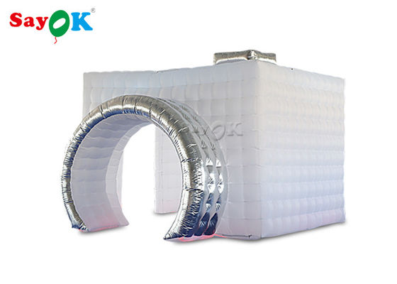 Lều tiệc bơm hơi Máy ảnh màu trắng Hình ảnh gian hàng bơm hơi cho triển lãm Chống nước