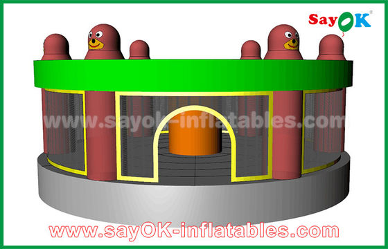 Trò chơi bơm hơi khổng lồ Trò chơi thể thao bơm hơi vui nhộn Human Whack A Mole Game With Air Blower