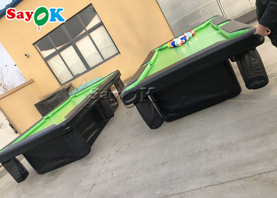 Trò chơi bowling bơm hơi 0,9mm PVC Bàn bi-a bơm hơi có chân đế
