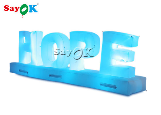 Có thể tùy chỉnh 1.3m HOPE Alphabet để quảng bá