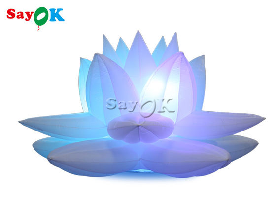 Trang trí tiệc 3m Mô hình hoa sen bơm với đèn LED