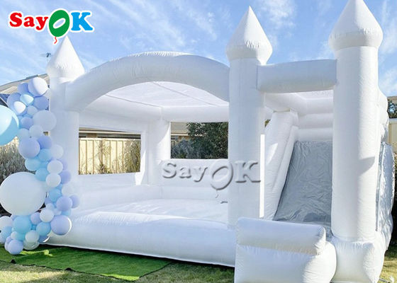 Người lớn 5m 16.5ft thương mại đám cưới lâu đài nhảy với trượt