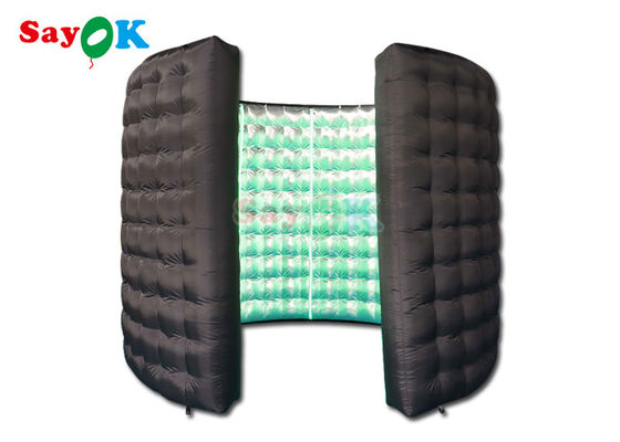 Thùng ảnh 360 độ bơm lên với đèn LED đầy ánh sáng
