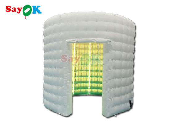 ROHS Ống chụp ảnh trắng bơm lên tường Selfie Backdrop Photo Booth