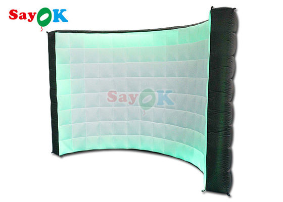 Đường nền phòng trưng bày hình ảnh cong portable
