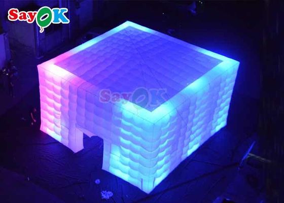 Câu lạc bộ đêm thương mại màu trắng Tiệc tùng Lều không khí bơm lớn Câu lạc bộ đêm bơm cho các sự kiện ngoài trời