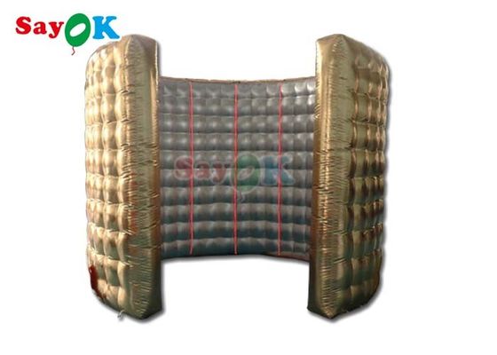 Tùy chỉnh 360 hình ảnh nén hình khung hình vàng nén nền Booth