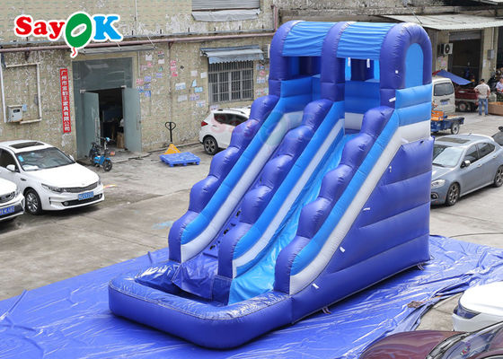 Đồ trượt nước bơm với bể bơi
