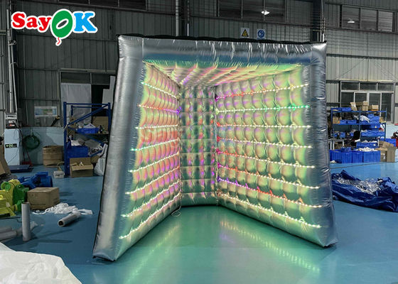 Trang trí gian hàng ảnh Quảng cáo Đèn LED Đèn bơm hơi Chụp ảnh V Sharp Loại bạc kèm theo Lều