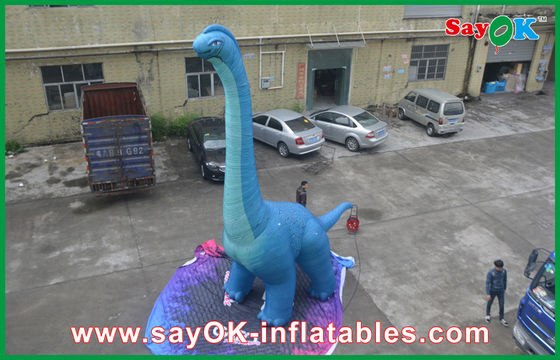 Động vật Dinosaur Giáng sinh bơm lên chống cháy Động vật Động vật Động vật Động vật Dinosaur Oxford Cloth With CE / UL Blower