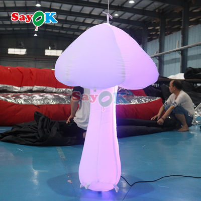 3.2FT Ống nấm hơi ánh sáng Giáng sinh trang trí Ống nấm hơi LED