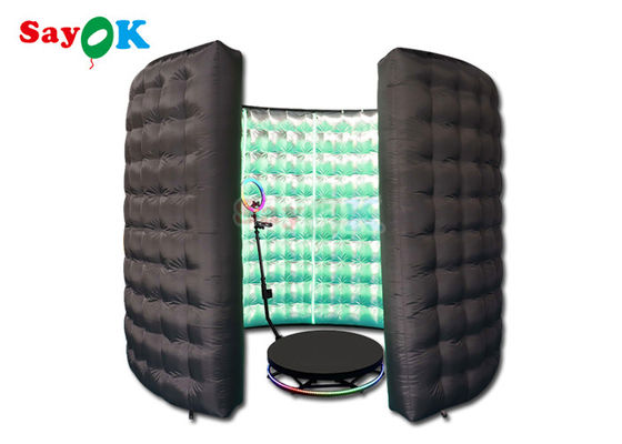 Đặt hàng tùy chỉnh Đen Blow Up Photo Booth