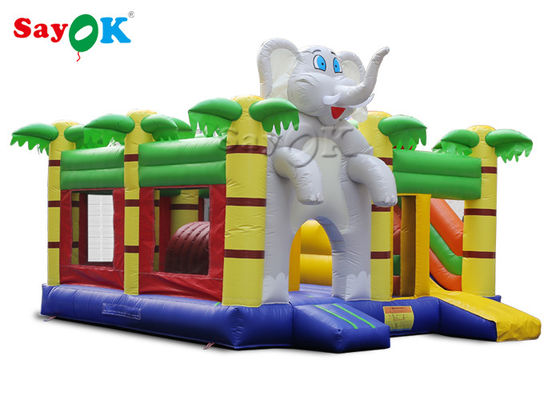 Home Mini Elephant Cartoon Tháp Thống Đội Bánh Lửa Cho Bọn Trẻ Em