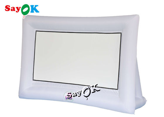 Màn hình phim Blow Up Màn hình máy chiếu bơm hơi bằng vải Oxford 4,2x3m dành cho các địa điểm công cộng ngoài trời