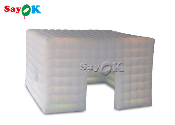 Lều bơm hơi ngoài trời Lều vuông bơm hơi tùy chỉnh 6m 20ft Tiệc cưới sự kiện