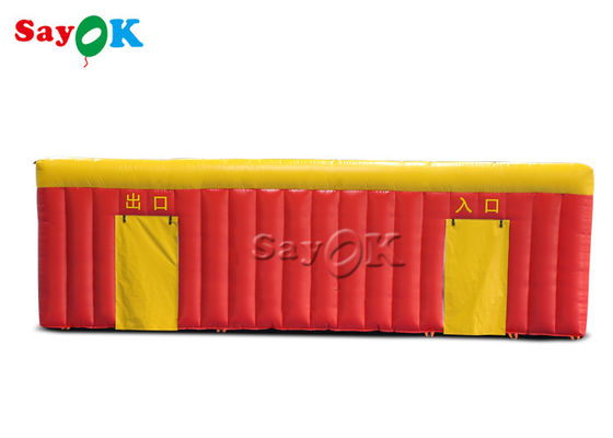 Lều bơm hơi 8m 26,5ft Lều khí bơm hơi Nhà giáo dục chữa cháy cho máy khoan chữa cháy