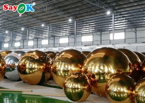 Công viên quảng cáo 3.5m bóng gương bơm