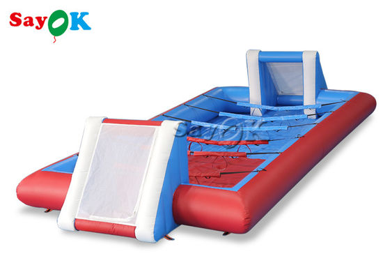 10x5m 30x15ft Đồ chơi thể thao bơm có thể cầm tay Sân bóng đá với máy thổi
